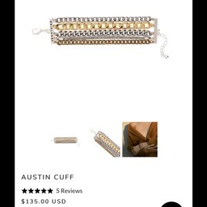 Jenny Bird Bracelet Cuff- New with tags